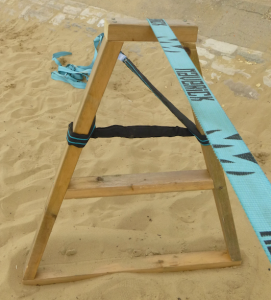slackline a frame