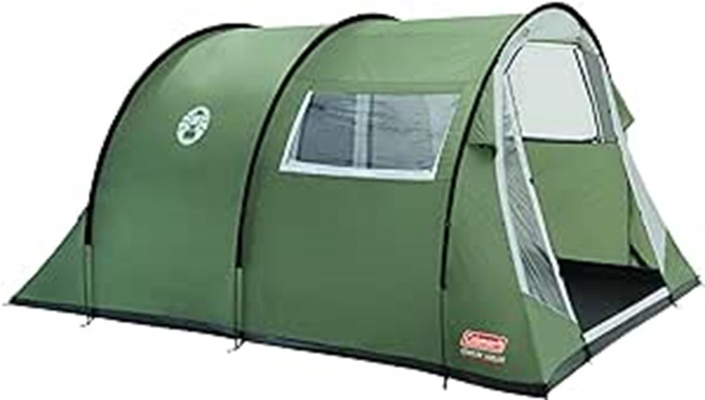 spacious and durable tent