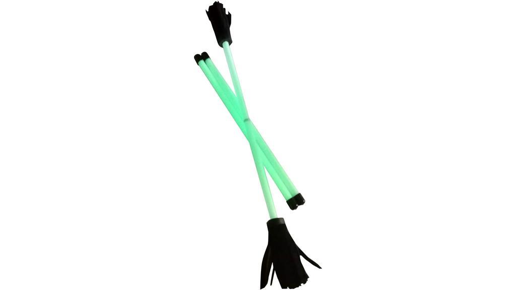 fun glowing juggling sticks