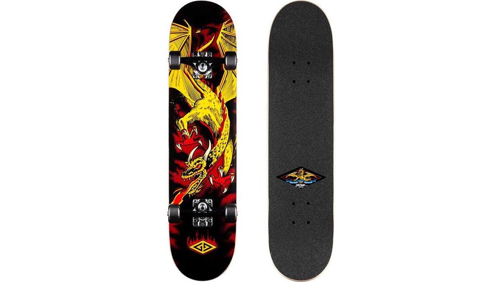golden dragon skateboard review