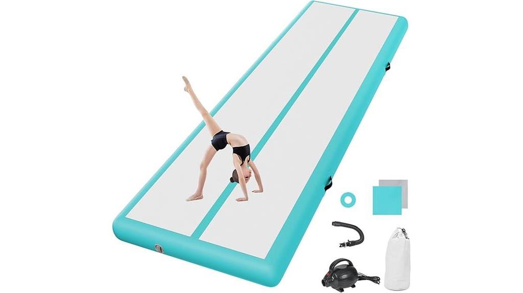 inflatable gym mat review