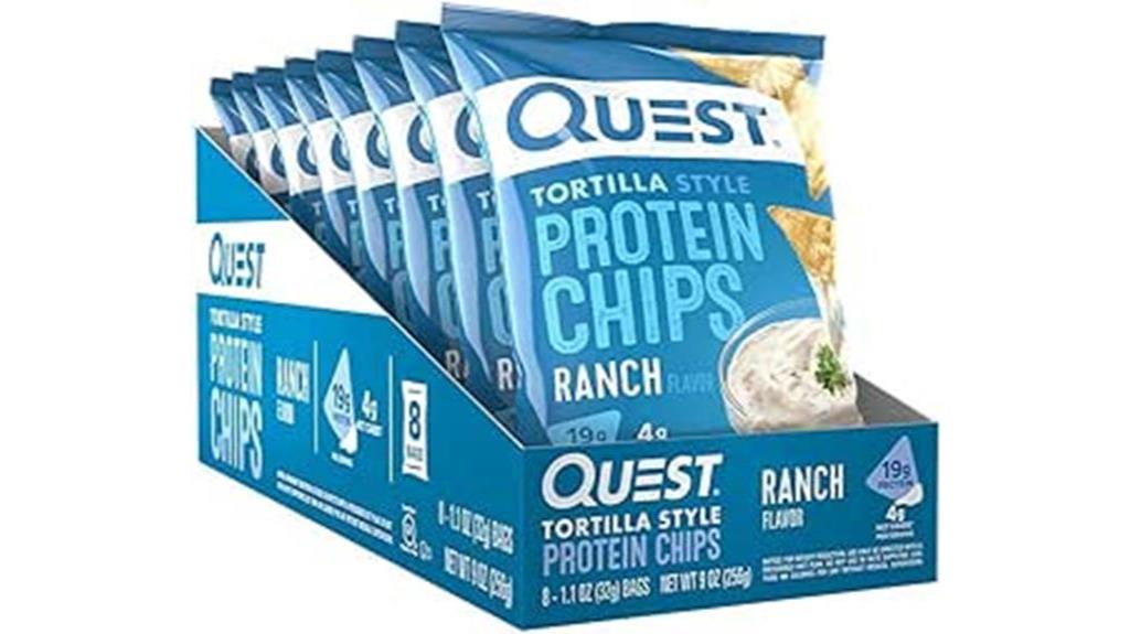 ranch flavored tortilla chip review