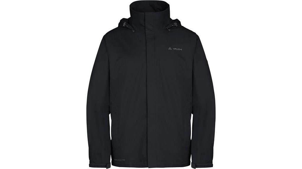 vaude men s rain jacket review