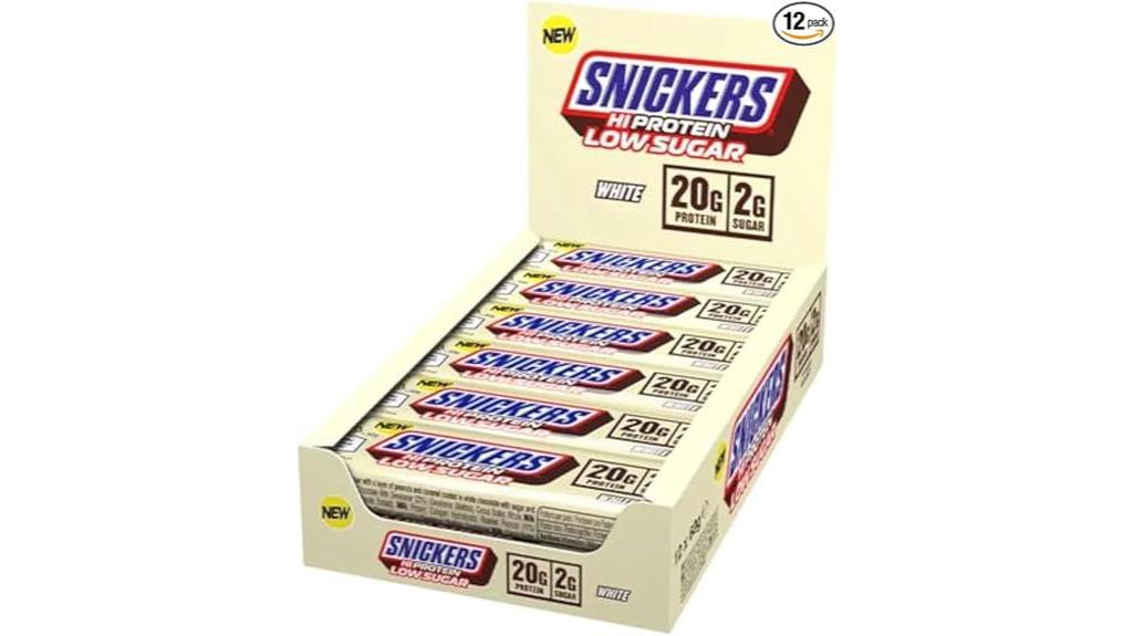 white chocolate protein bars